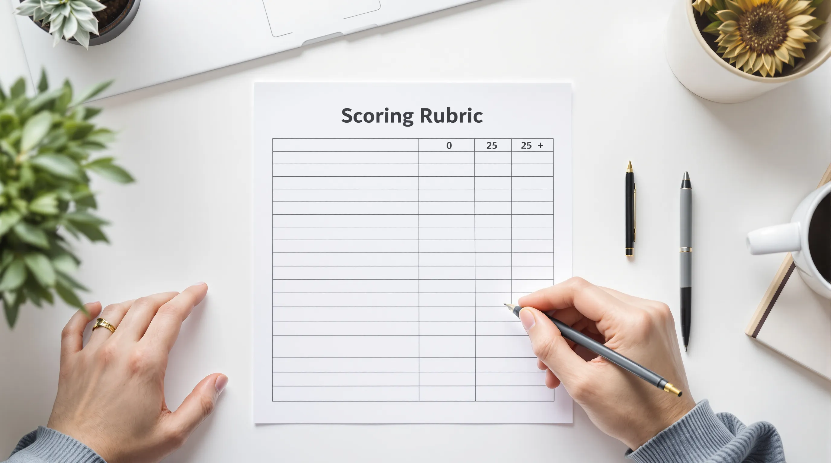 Exit-Cost Index scoring rubric showing four factors each worth 0-25 points