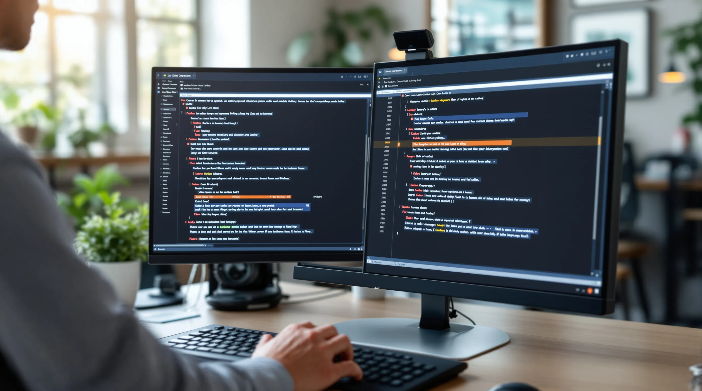 Support lead comparing AI chat transcripts against a fixed checklist of regression test cases before releasing a prompt change